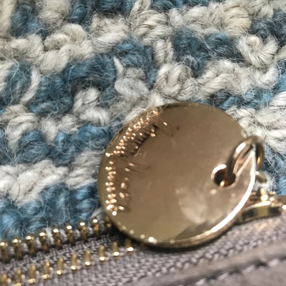 Neiman Marcus gray suede clutch purse NWT - Picture 5 of 7